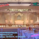 Glamorous Wedding Reception Stage Decor