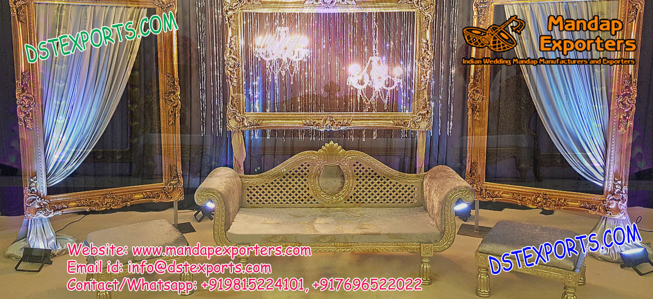 Graceful Wedding Backstage Panels