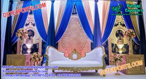 Best Bollywood Style Wedding Stage Set Decoration