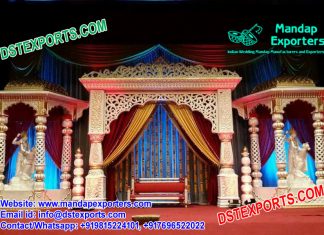 Conventional Designed Wedding Stage Set Conventional Designed Wedding Stage Set