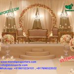 Grand American Wedding Stage Decoration