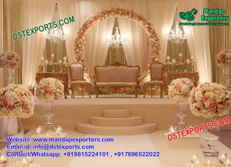 Grand American Wedding Stage Decoration Grand American Wedding Stage Decoration