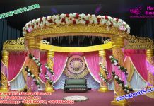 Imperial Designed Wedding Crystal Mandap Set Imperial Designed Wedding Crystal Mandap Set