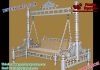 Indian Wedding Mehndi Stage Royal Sankheda Swing Indian Wedding Mehndi Stage Royal Sankheda Swing
