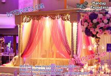 Islamic Nikah Wooden Stage Set Islamic Nikah Wooden Stage Set