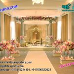 Latest Designed Pole Pillar Wedding Mandap