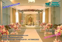 Latest Designed Pole Pillar Wedding Mandap Latest Designed Pole Pillar Wedding Mandap