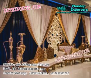 Latest Muslim Walima Stage Decor