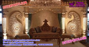 Maharaja Wedding Stage Set Decoration