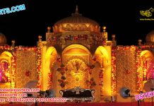 Rajwada Temple Style Wedding Stage Rajwada Temple Style Wedding Stage
