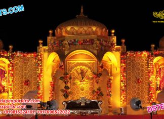 Rajwada Temple Style Wedding Stage Rajwada Temple Style Wedding Stage