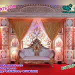 Royal Peacock Theme Designed Wedding Stage