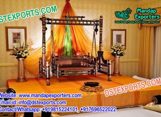 Sankheda Swing For Mehndi Stage Decoration Sankheda Swing For Mehndi Stage Decoration