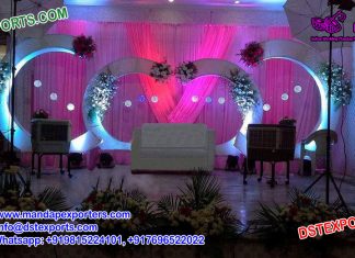 Wedding Stage Decoration With C Style Panels Wedding Stage Decoration With C Style Panels