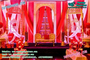 Arabian Wedding Stage Set Decoration