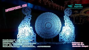 Glamorous Wedding Stage Backdrop Panels