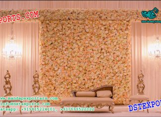 Indian Wedding Stunning Flower Wall Indian Wedding Stunning Flower Wall