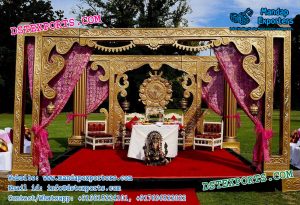 Open Style Bollywood Wedding Mandap