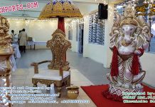 Wedding Entrance Decoration With Ganesha Statue Wedding Entrance Decoration With Ganesha Statue