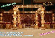 Wedding Stage Fully Crystal Mandap Wedding Stage Fully Crystal Mandap