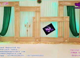 Wedding Stage Stylish Rectangular Panels Wedding Stage Stylish Rectangular Panels