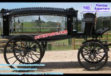 Black Funeral Horse Drawn Carriage Black Funeral Horse Drawn Carriage
