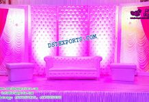 Asian Wedding Leather Tufted Panels Asian Wedding Leather Tufted Panels