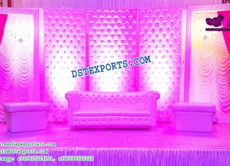 Asian Wedding Leather Tufted Panels Asian Wedding Leather Tufted Panels