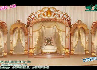 European Wedding Crown Style Stage Decor European Wedding Crown Style Stage Decor