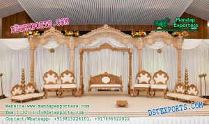Imperial Wedding Wooden Stage Set