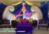 Muslim Mehandi Stage Decor With Paisleys Panels Muslim Mehandi Stage Decor With Paisleys Panels