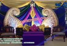 Muslim Mehandi Stage Decor With Paisleys Panels Muslim Mehandi Stage Decor With Paisleys Panels