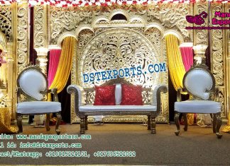Rajwada Style Wedding Stage Set Decor Rajwada Style Wedding Stage Set Decor