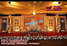 Royal Canadian Wedding Stage Decor Royal Canadian Wedding Stage Decor