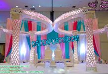 Dreamy Diamond Crystal Wedding Mandap Dreamy Diamond Crystal Wedding Mandap