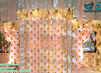 Candle wall Western Stage Decor Candle wall Western Stage Decor