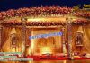 Round Fiber Mandap Setup USA Round Fiber Mandap Setup USA