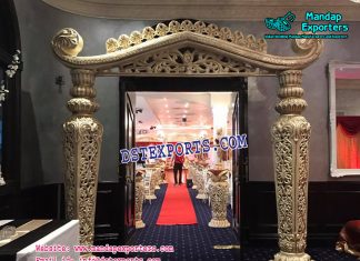 Gujarati Wedding Entrance Gate Decor Gujarati Wedding Entrance Gate Deor