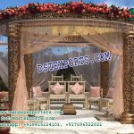 Outdoor Wedding Fiber Mandap Decoration