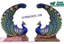 Rajasthani Wedding Entrance peacock Statues Rajasthani Wedding Entrance peacock Statue