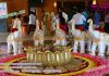 Small Elephant Fiber Statues for wedding Small Elephant Fiber Statues for wedding