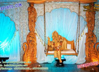 Wedding Entrance Decor Ganesha On Swing Wedding Entrance Decor Ganesha On Swing