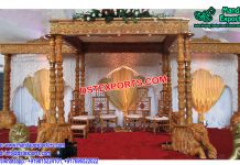 Elephant Base Wooden Wedding Mandap Elephant Base Wooden Wedding Mandap