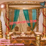 Fascinate Golden Look Mandap Decors
