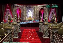Grand Rajwada Wedding Fiber Stage Grand Rajwada Wedding Fiber Stage