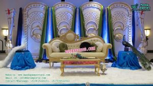 Imperial Wedding Backdrop Peacock Panels