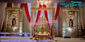 Bollywood Style Marriage Stage Setup