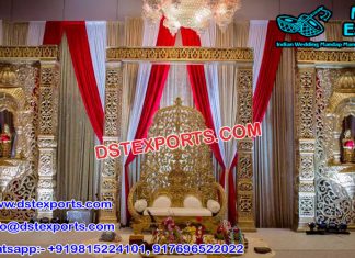 Bollywood Style Marriage Stage Setup Bollywood Style Marriage Stage Setup