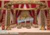 Precious Golden Look Fiber Wedding Mandap Precious Golden Look Fiber Wedding Mandap