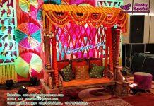 Prominent Muslim Mehandi Stage Swing Prominent Muslim Mehandi Stage Swing